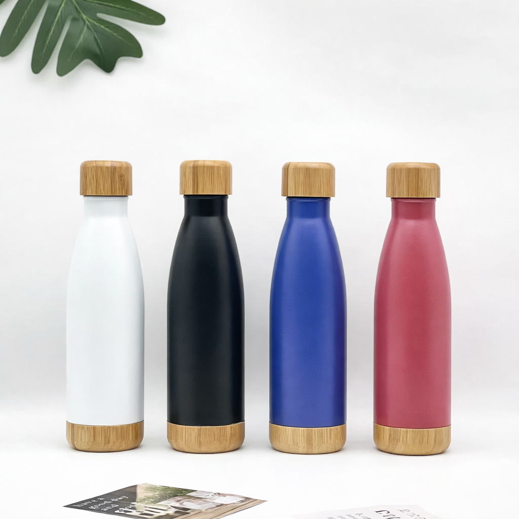Bamboo-Bottom Cola Bottle